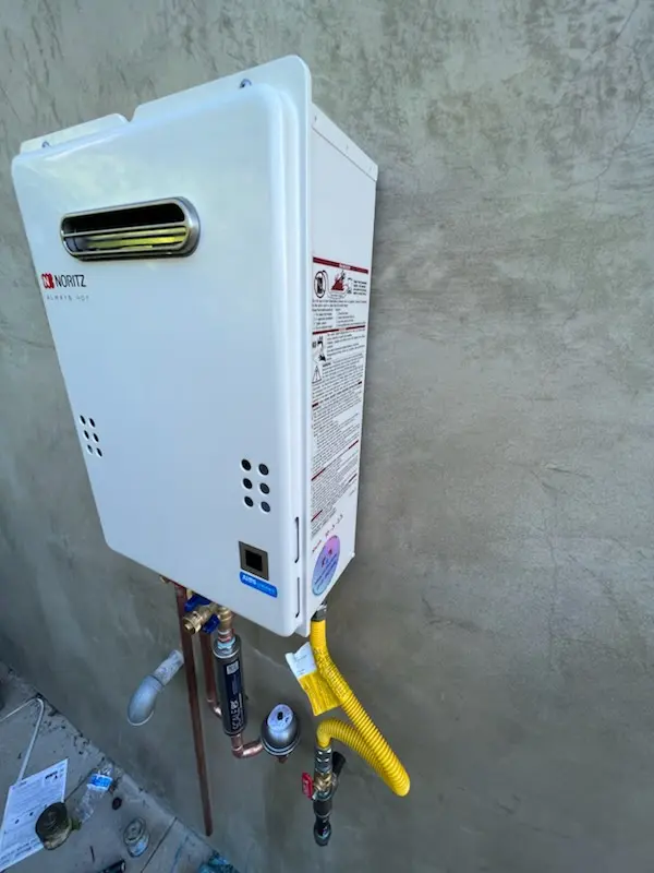 Tankless water heater installation for North Adams homes